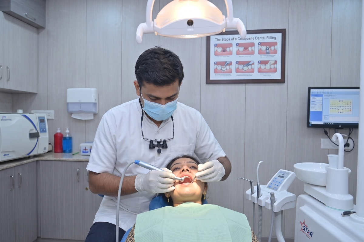 Dental Treatment in Progress